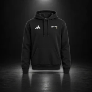 Sweat à capuche METROS Signature — Noir