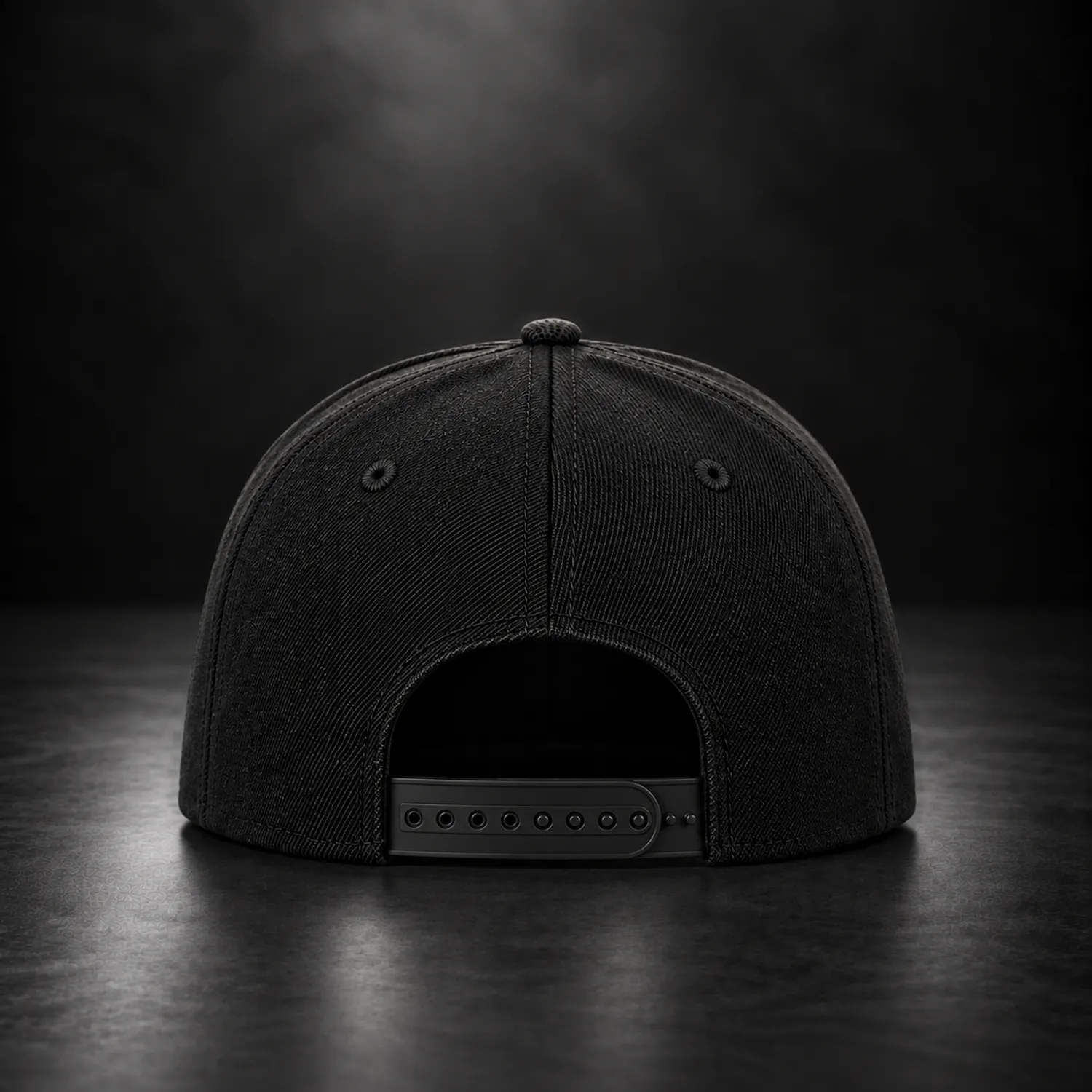 Casquette snapback METROS Monogram — Noire – Image 3