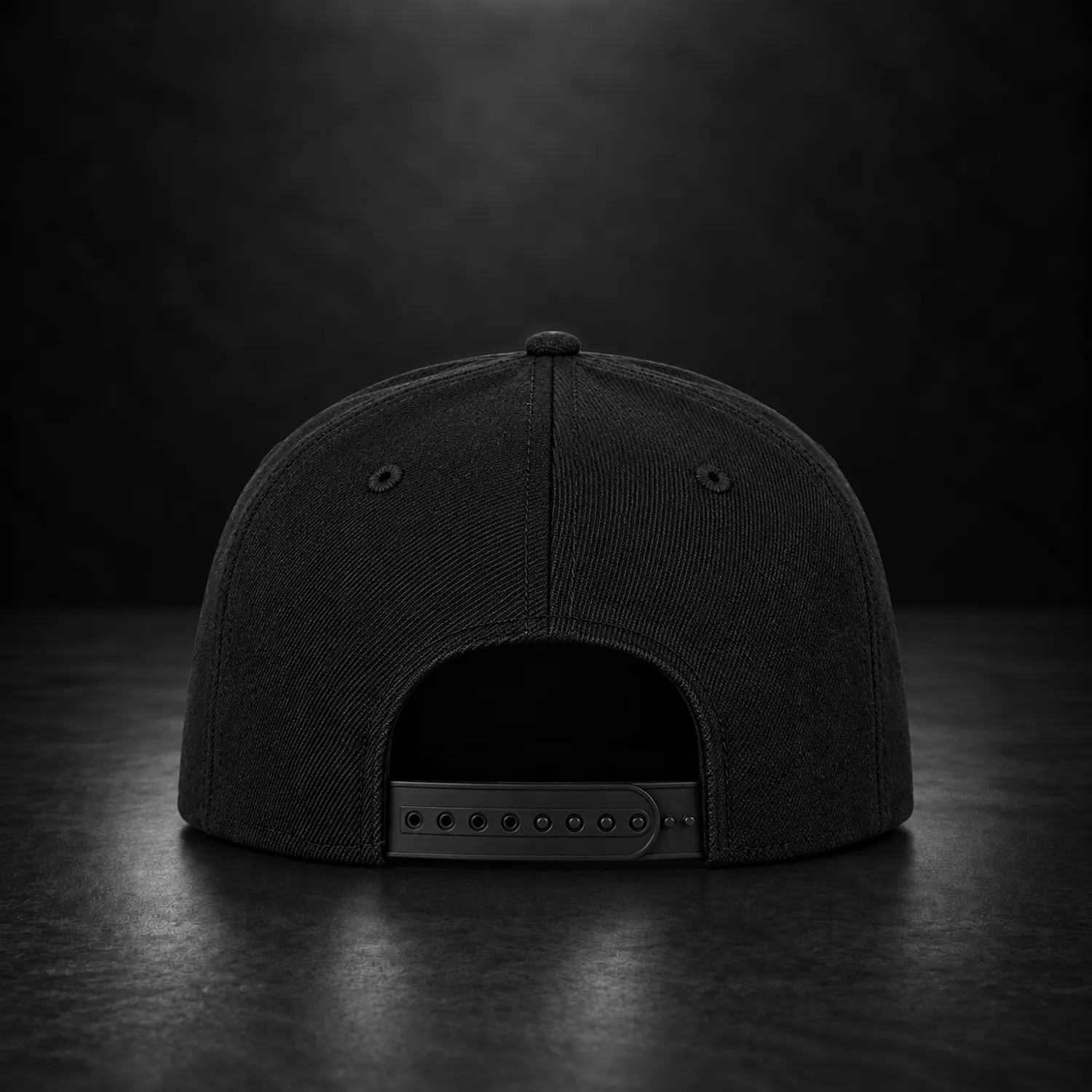 Casquette snapback METROS Basketball — Noire – Image 3
